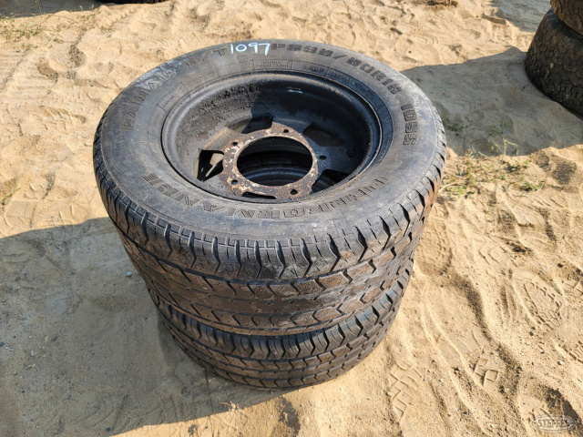 295/50R15 tire on 5 bolt steel rim